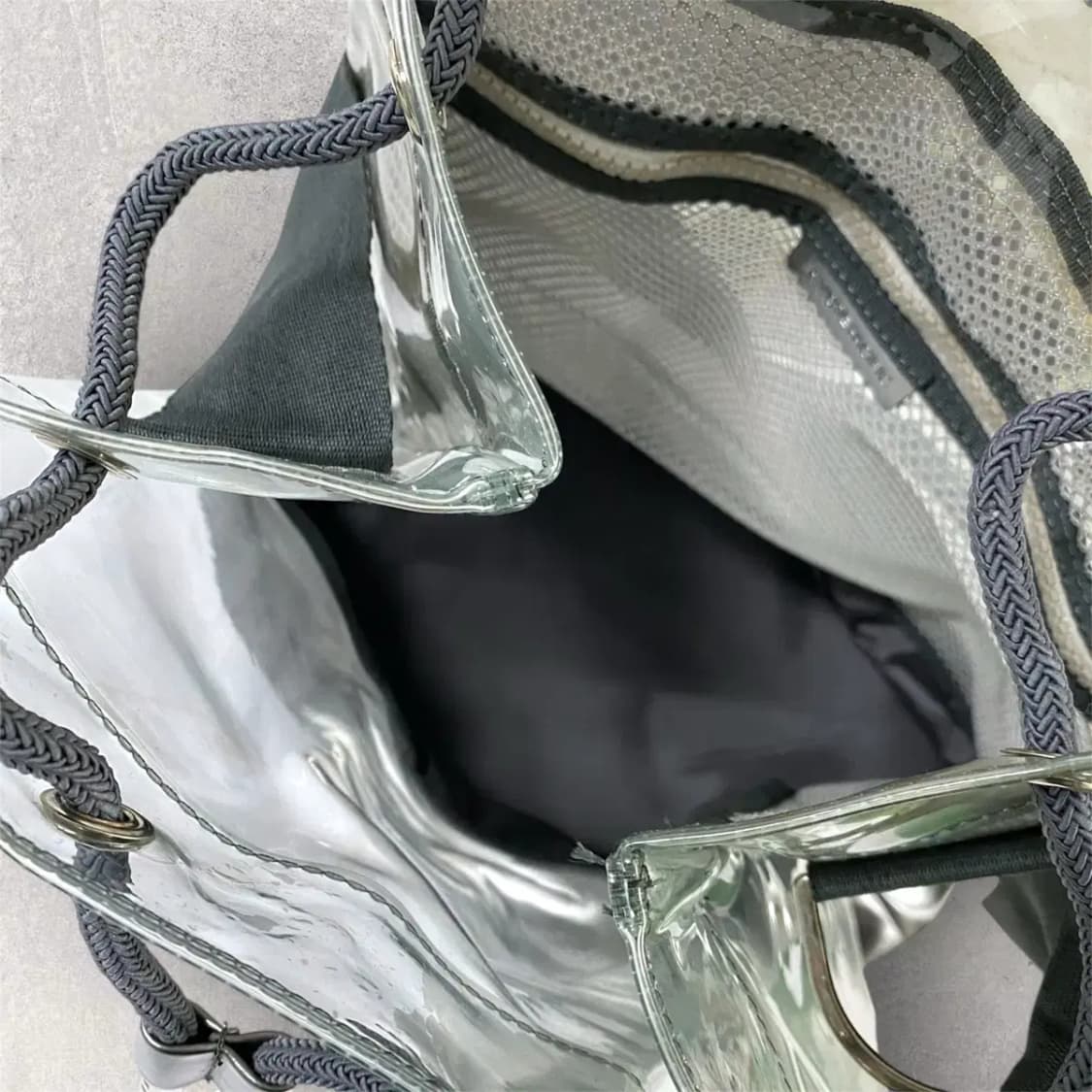 아모레퍼시픽 PVC 투명 복조리백(B280) 상품이미지4