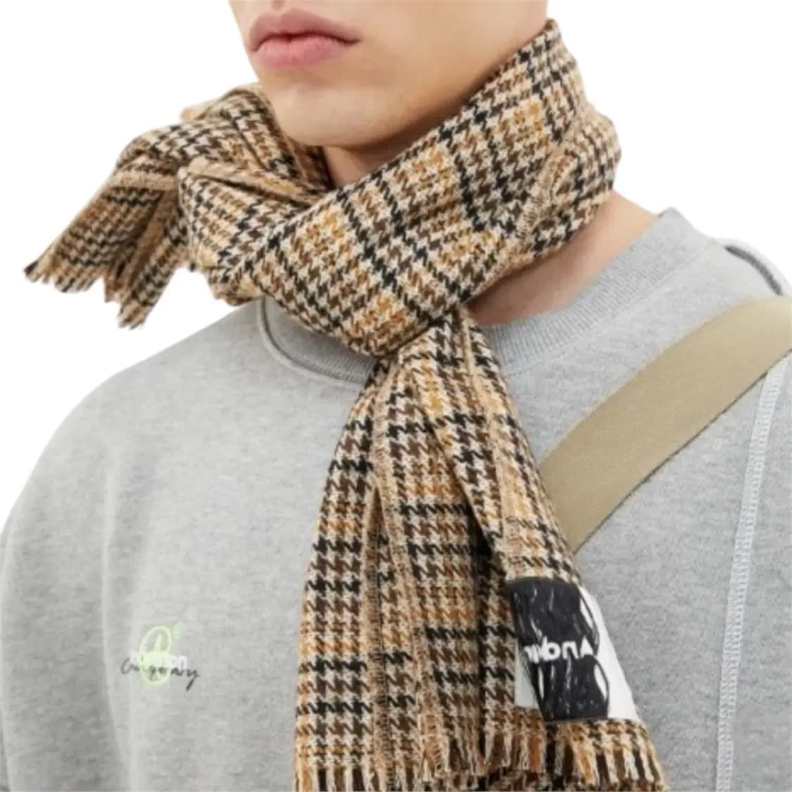 앤더슨 벨 포맨 유니섹스 샌더스 인사이드 아웃체크 머플러(M64) 상품이미지5