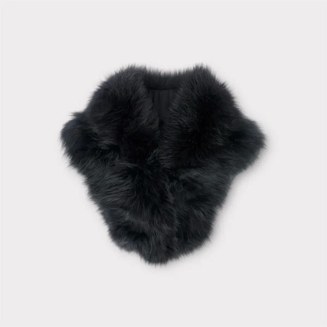 천연모피 여우털 케이프 넥워머(M69) 상품이미지1