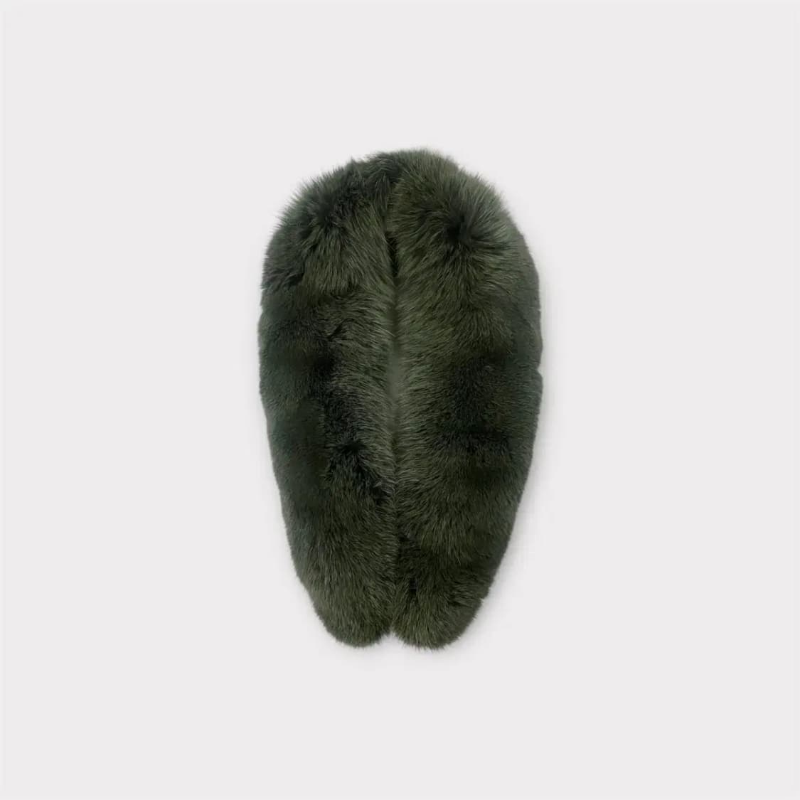 NON-NO 그린 퍼 케이프 머플러(M70) 상품이미지2