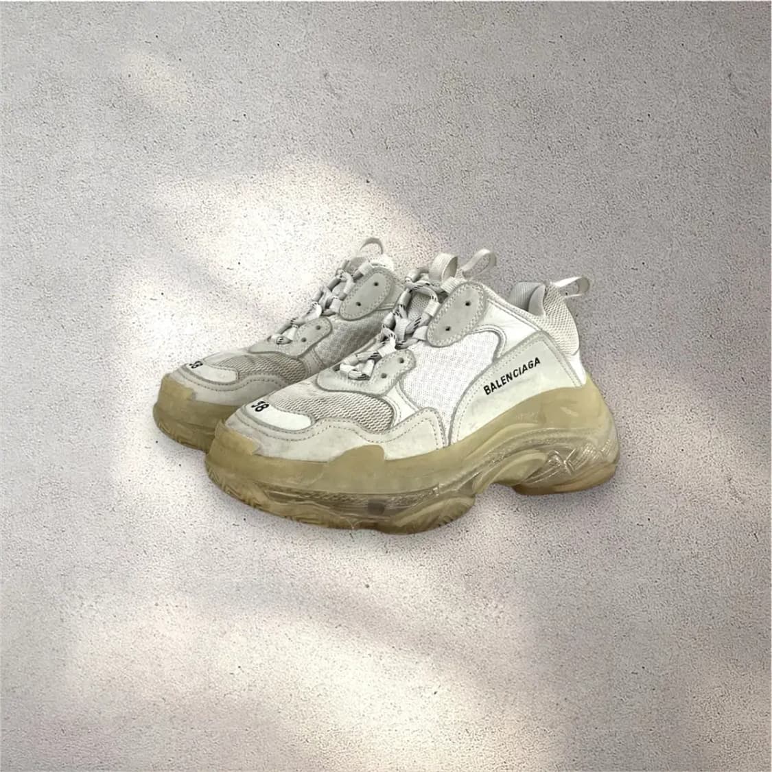 [250] 발렌시아가 클리어솔 트리플S 스니커즈 (No.462) 상품이미지1