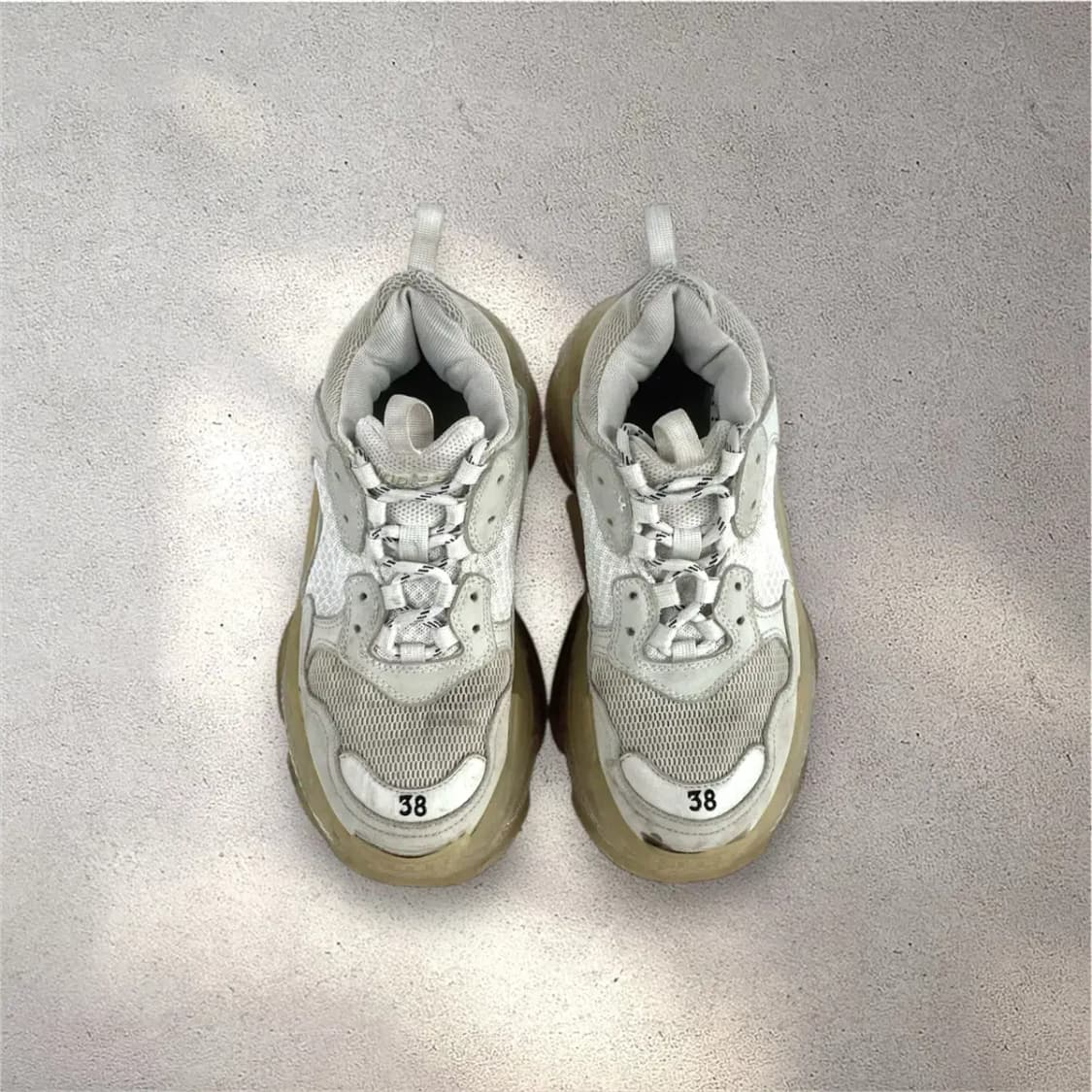 [250] 발렌시아가 클리어솔 트리플S 스니커즈 (No.462) 상품이미지2