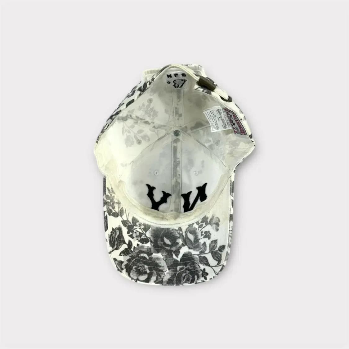 MLB 뉴욕양키즈 플라워 패턴 볼캡 (1563) 상품이미지6