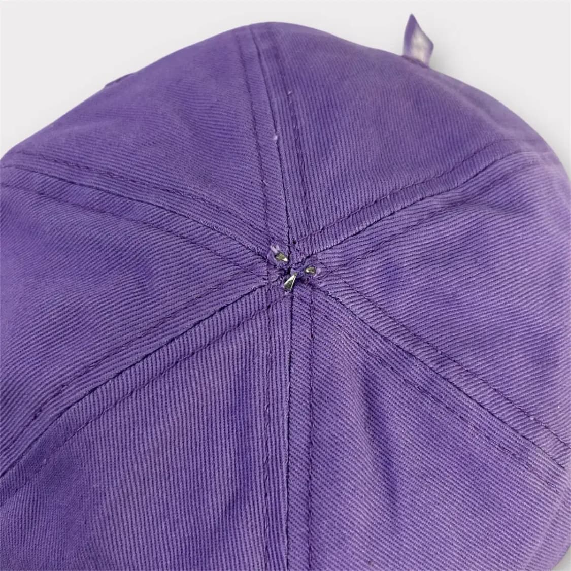척(CHUCK) 라벨 코튼 볼캡 퍼플 (1573) 상품이미지10