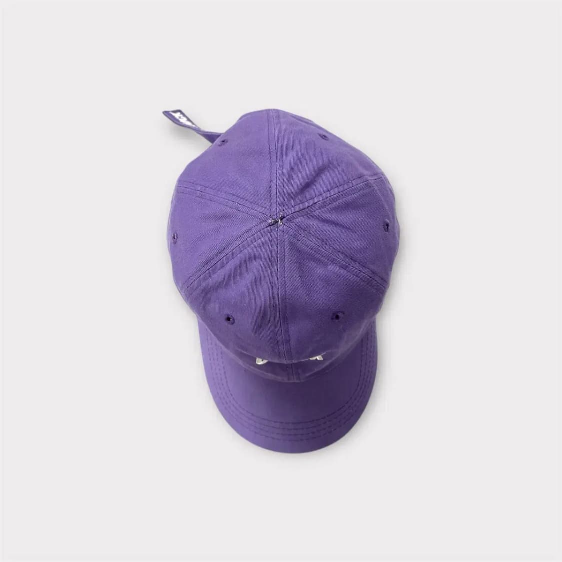 척(CHUCK) 라벨 코튼 볼캡 퍼플 (1573) 상품이미지6