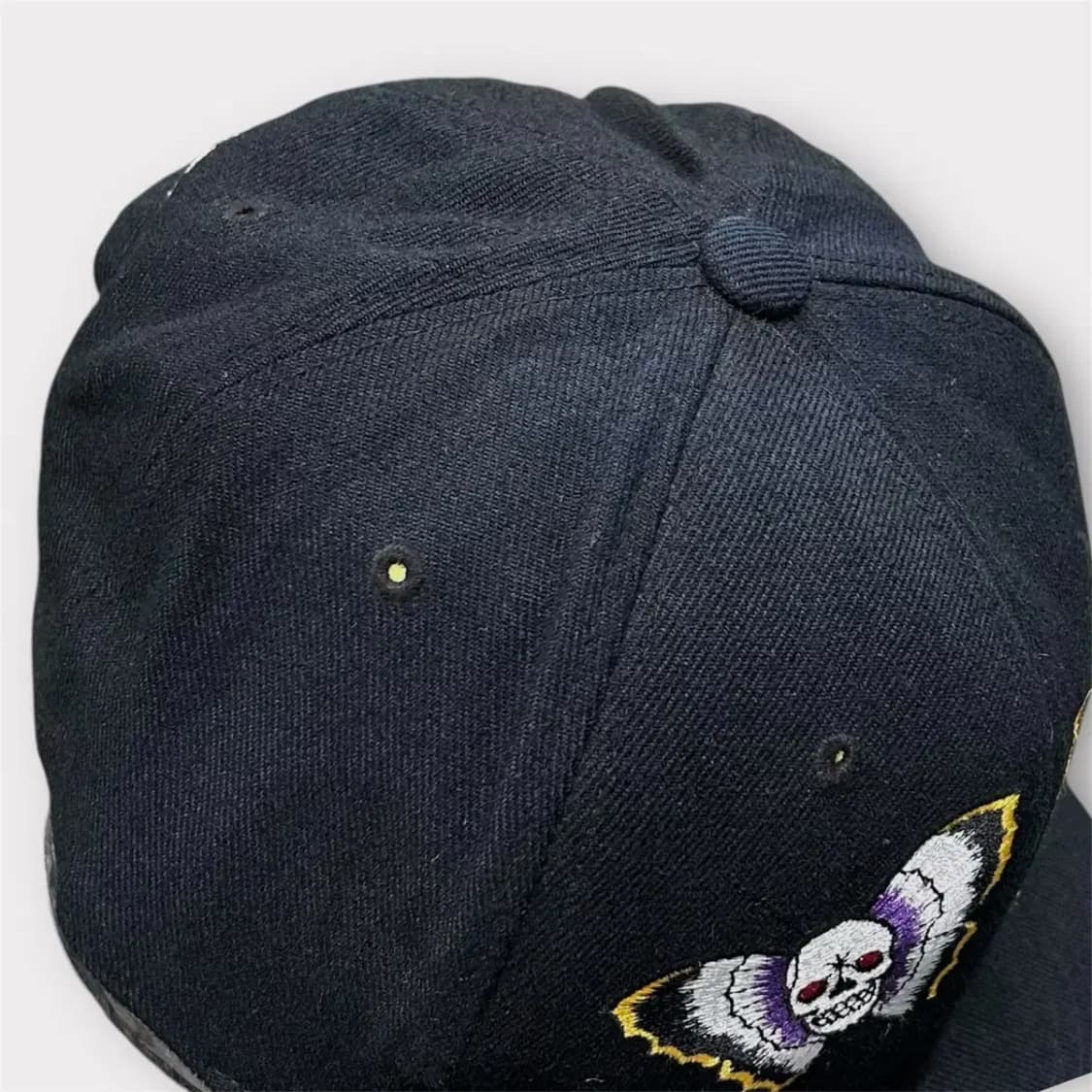 써지컬 스틸 해골 나비 자수 스냅백 (1578) 상품이미지9