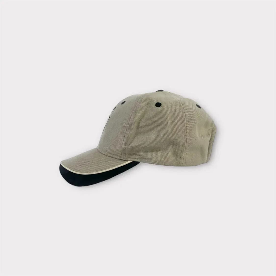 빅 자수 투톤 배색 볼캡 (1582) 상품이미지3