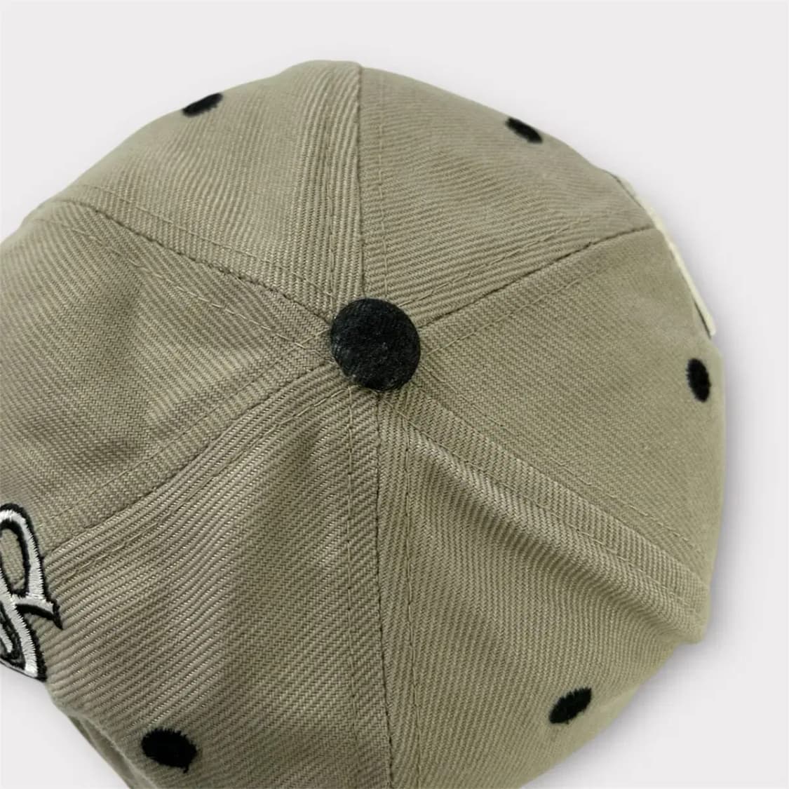 빅 자수 투톤 배색 볼캡 (1582) 상품이미지7