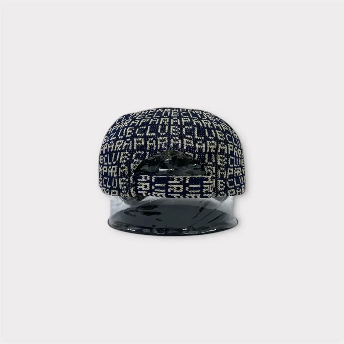 라파클럽 패턴 짜임 볼캡 네이비 (1583) 상품이미지4
