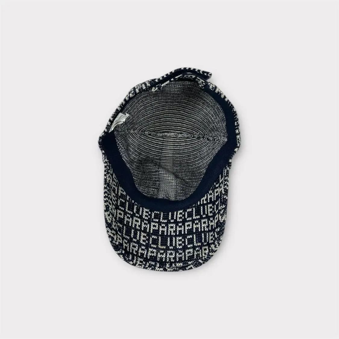 라파클럽 패턴 짜임 볼캡 네이비 (1583) 상품이미지7