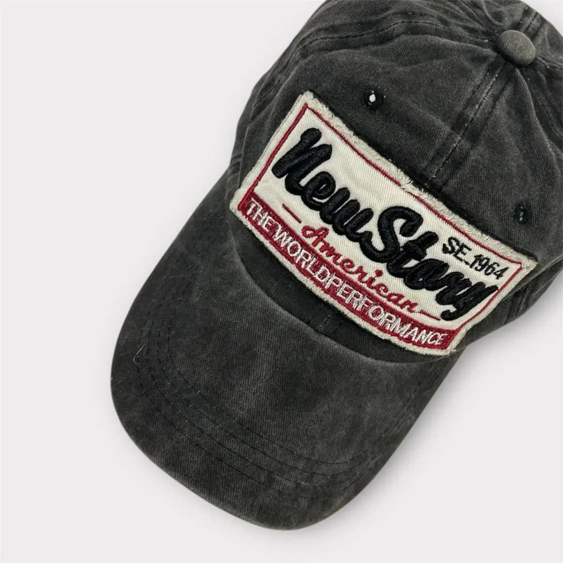 빈티지 패치워크 피그먼트 워싱 볼캡 (1584) 상품이미지7