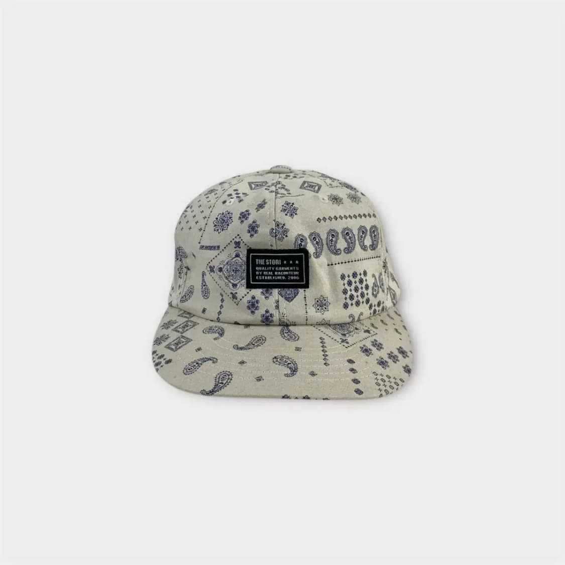 [새상품] 더스토리 페이즐리 스냅백 (1591) 상품이미지1