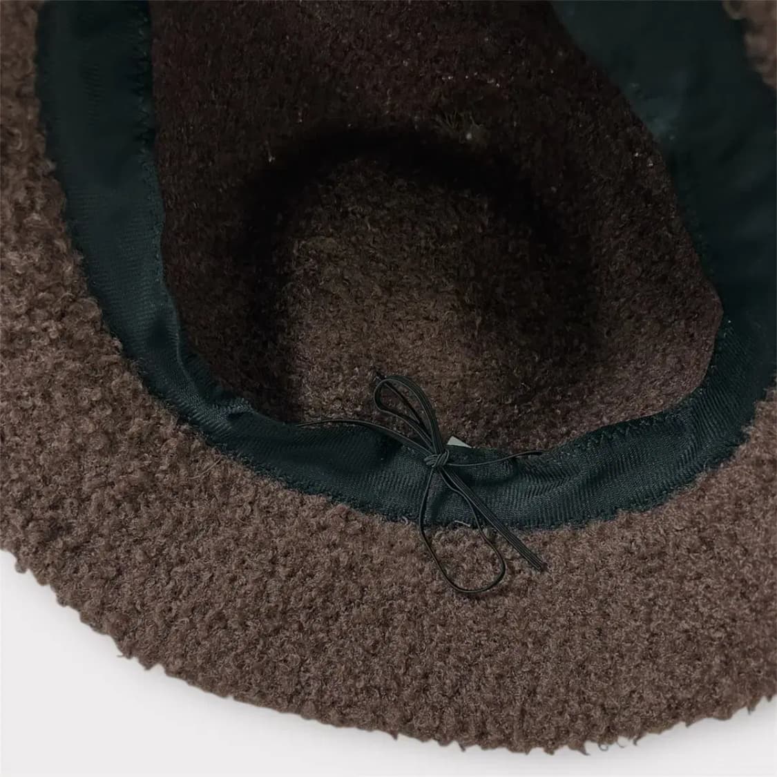 브라운 뽀글이 부클 버킷햇 (1592) 상품이미지5