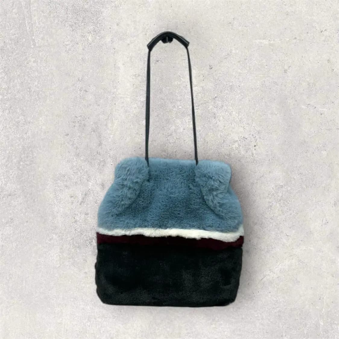 KUHO 컬러 퍼 복조리 숄더백 (B282) 상품이미지2