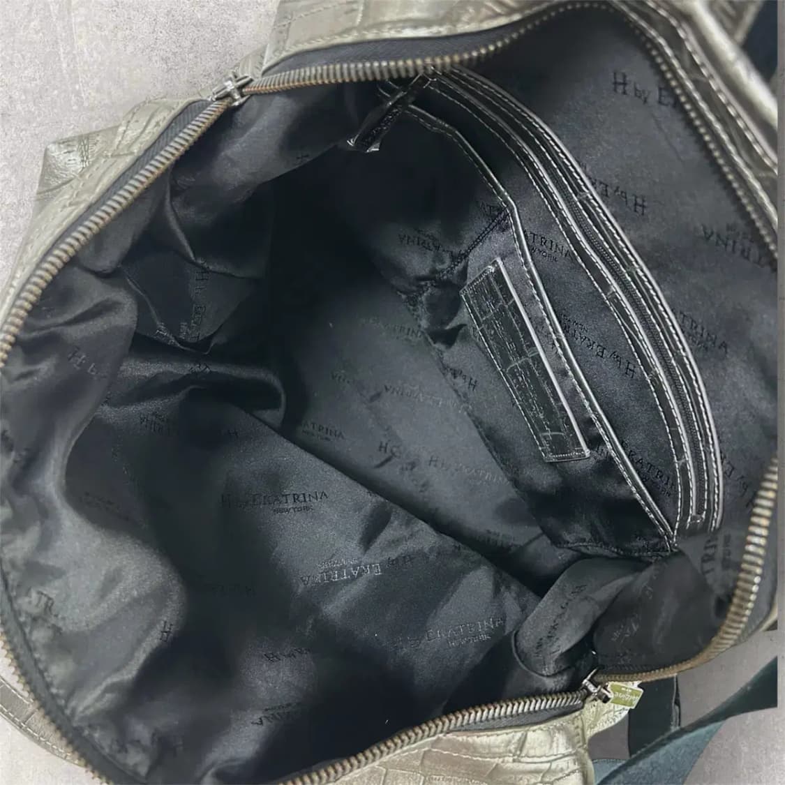 아카트리나 빈티지 실버 토트&백팩(B286) 상품이미지4