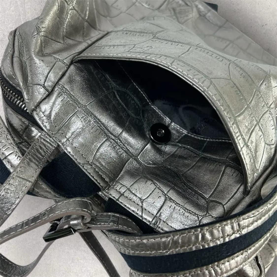 아카트리나 빈티지 실버 토트&백팩(B286) 상품이미지5