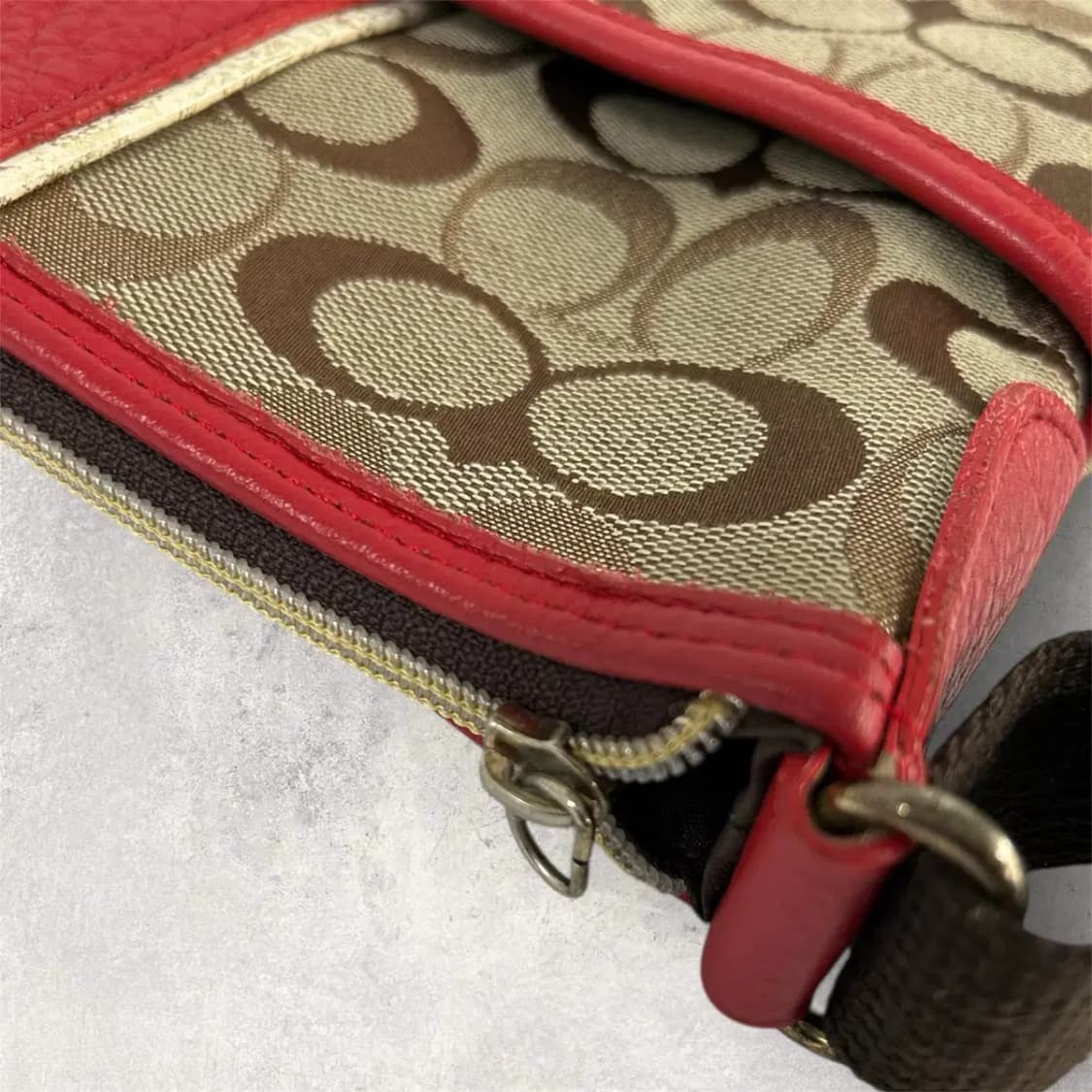 레드포인트 사각 크로스백 (B289) 상품이미지6