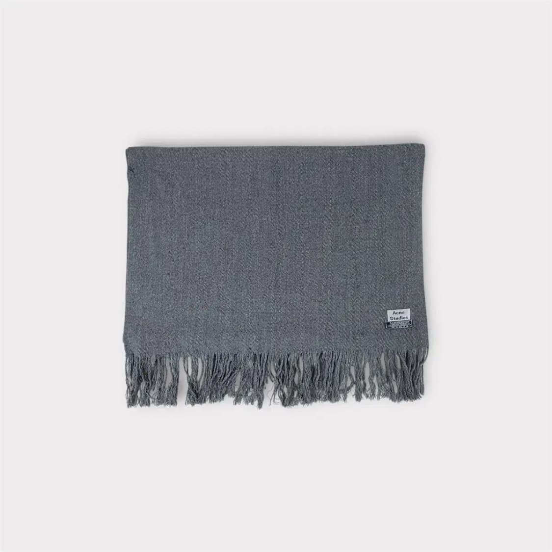 아크네 스튜디오 램스울 그레이 머플러 (M75) 상품이미지3