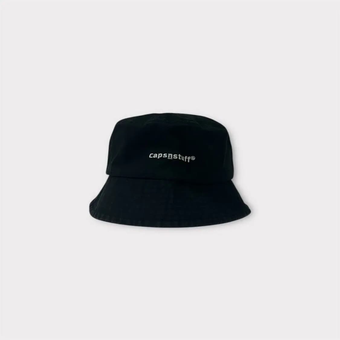 캡스앤스터프 버킷햇 블랙 (1599) 상품이미지1