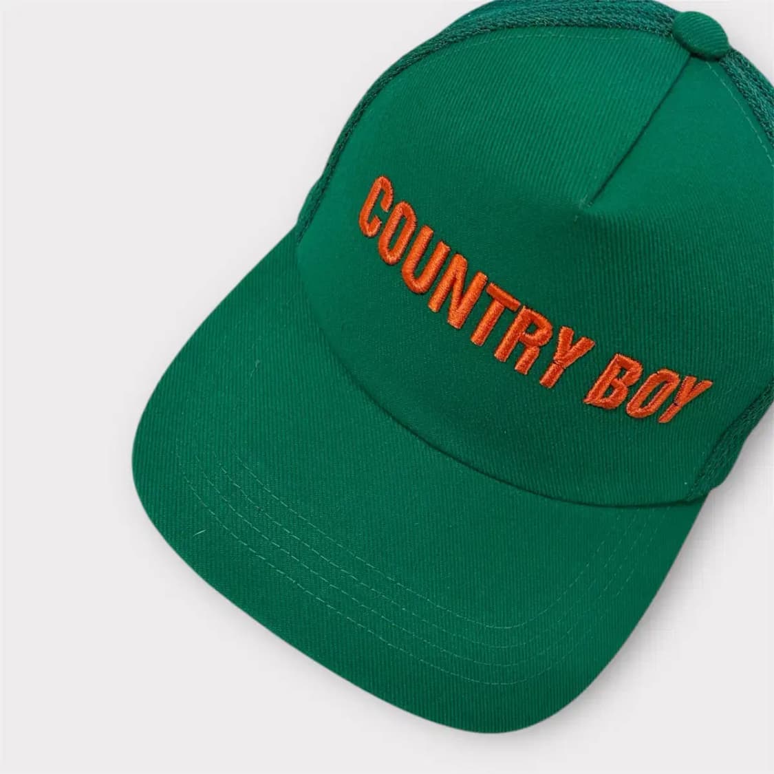 COUNTRY BOY 자수로고 메쉬캡 그린 (1614) 상품이미지8
