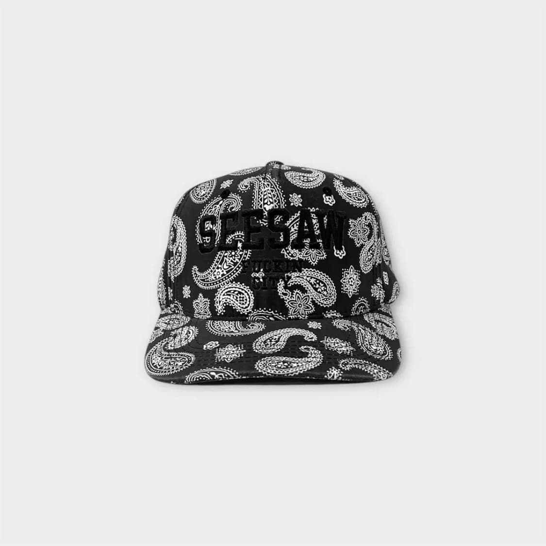 [새상품] SEESAW 1439 페이즐리 스냅백 (1618) 상품이미지1