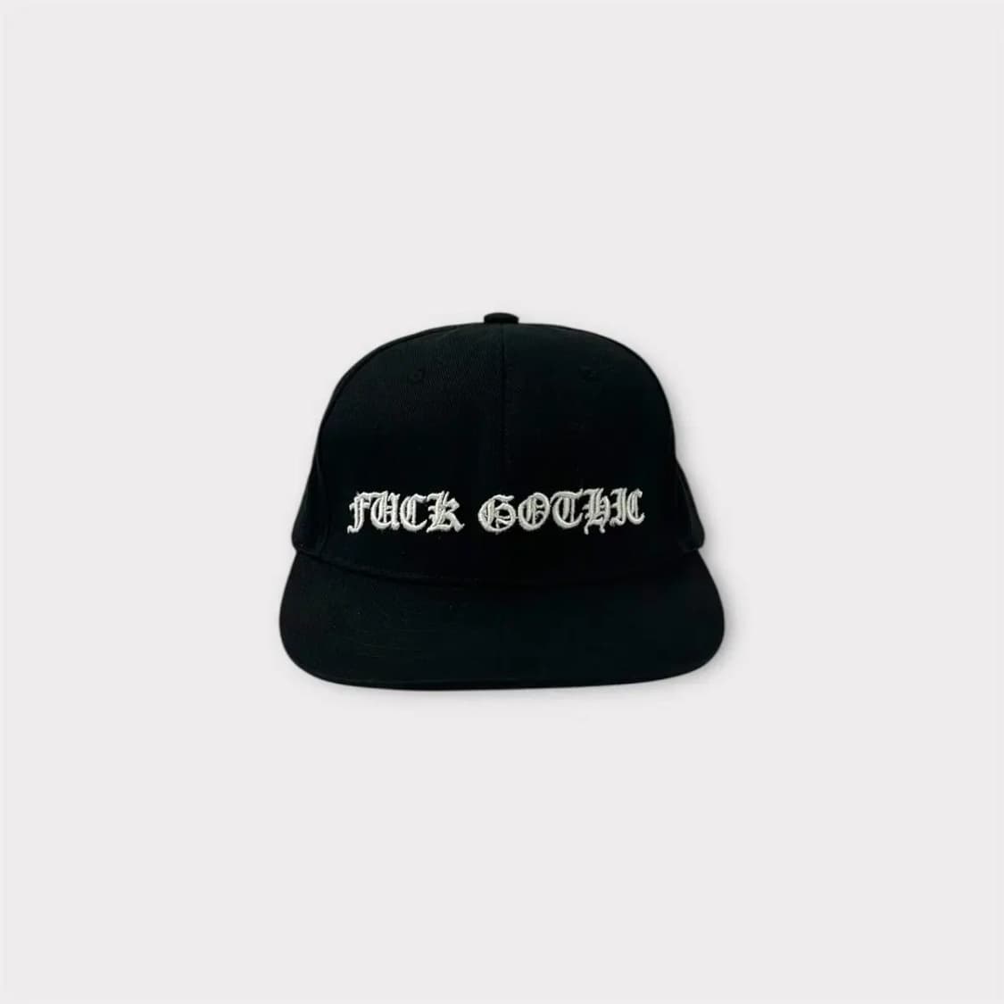 레터링 자수 포인트 스냅백 블랙 (1619) 상품이미지1