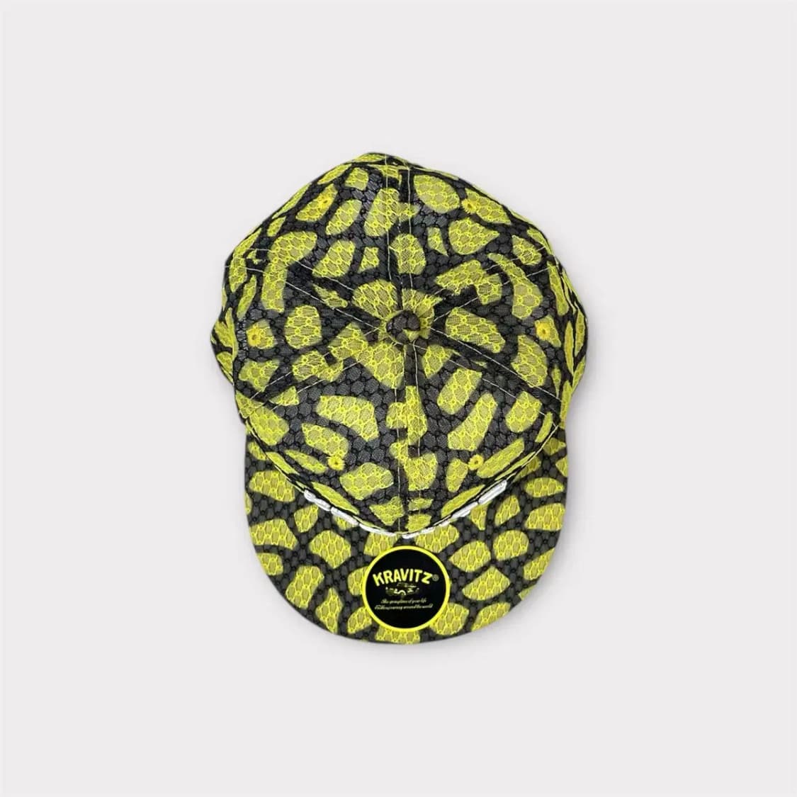 [새상품] 크라비츠 옐로우 패턴 스냅백 (1621) 상품이미지6