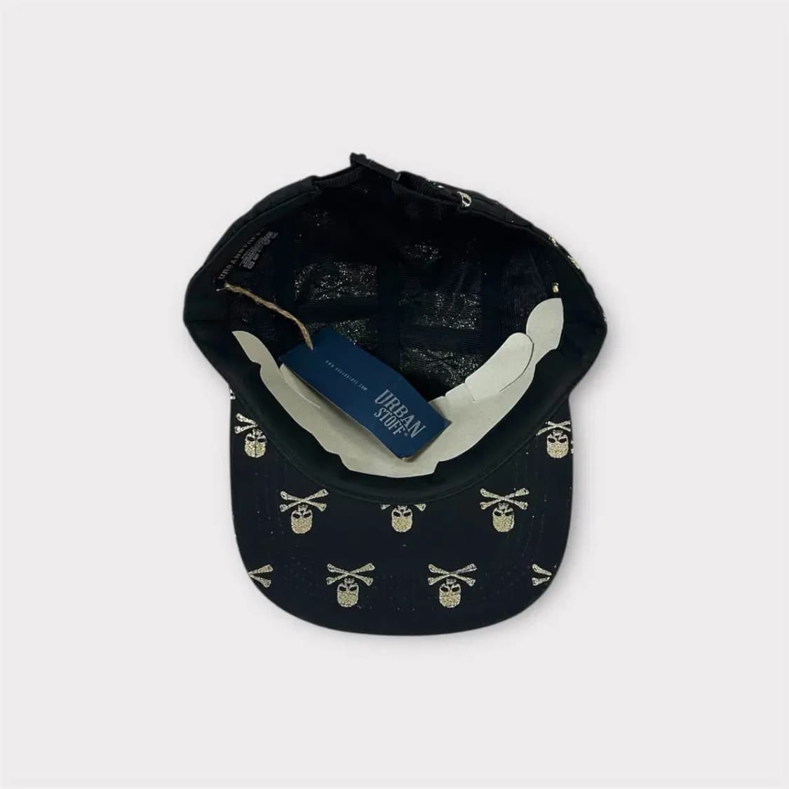 [새상품] 어반스터프 골드 펄 스컬 패턴 캠프캡 (1625) 상품이미지7