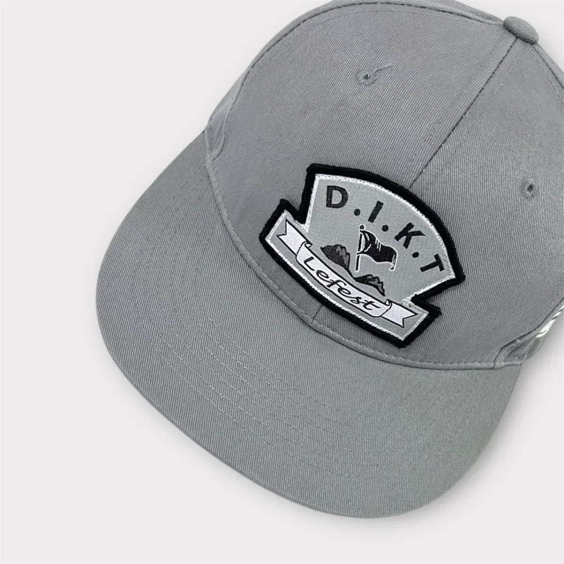Lefest D.I.K.T 스냅백 그레이 (1632) 상품이미지8