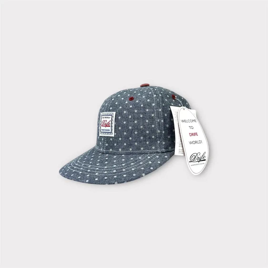 [새상품] 드라이프 도트 무늬 스냅백 (1634) 상품이미지2