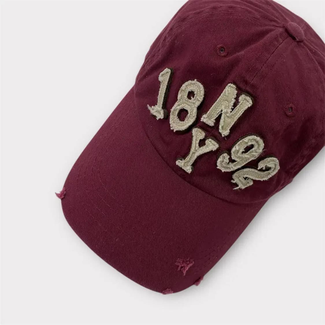 뉴욕 1892 빈티지 볼캡 버건디 (1650) 상품이미지8