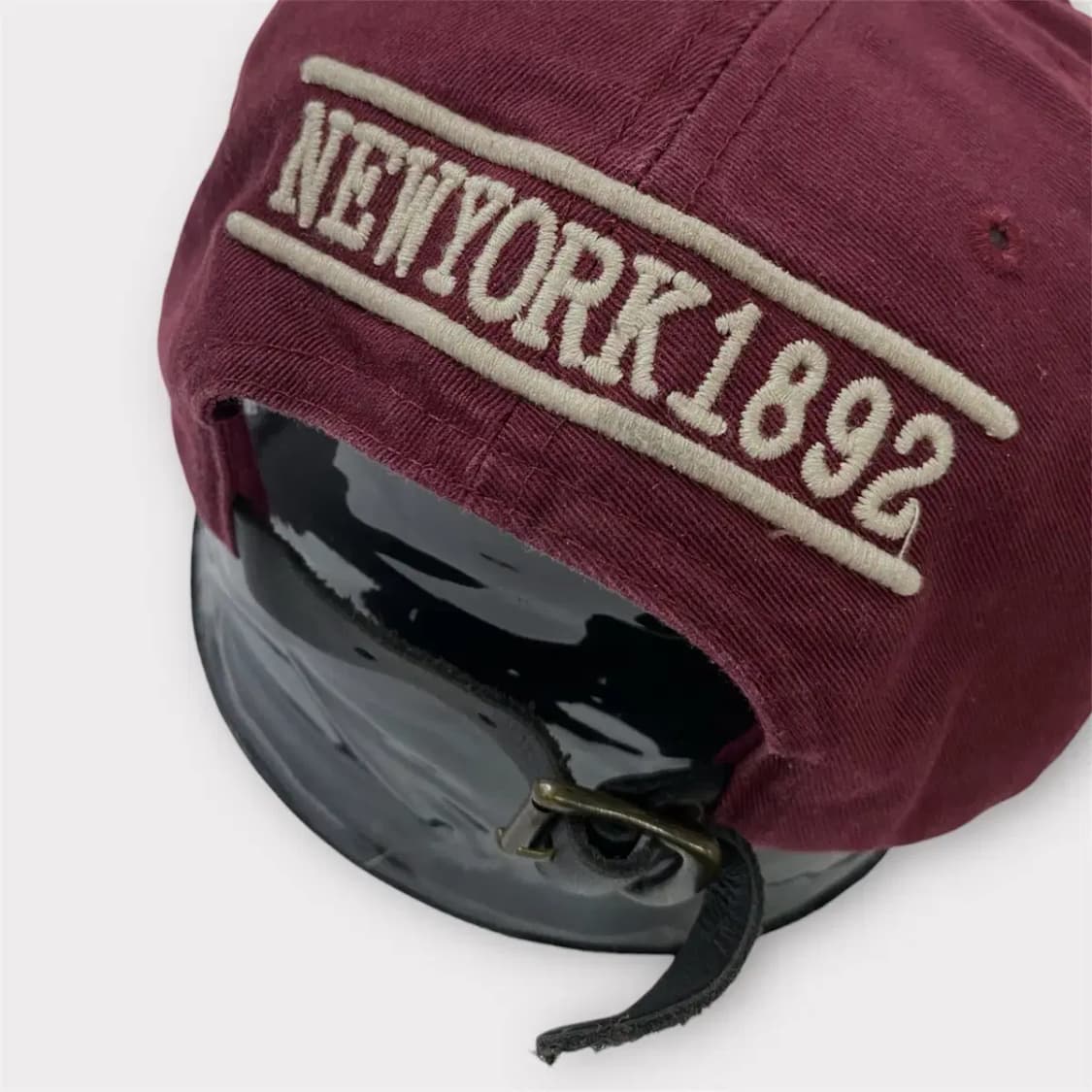 뉴욕 1892 빈티지 볼캡 버건디 (1650) 상품이미지9