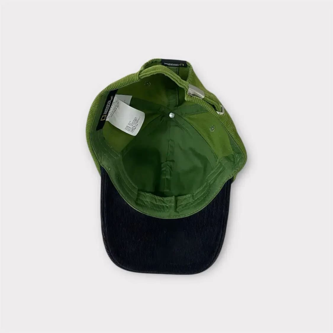 내셔널지오그래픽 코듀로이 배색캡 (1658) 상품이미지7