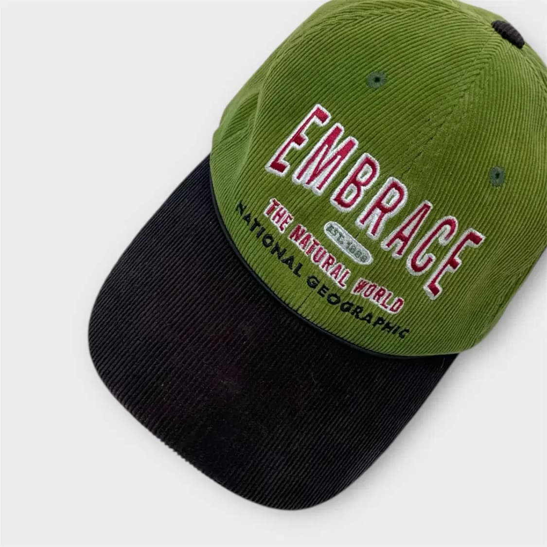 내셔널지오그래픽 코듀로이 배색캡 (1658) 상품이미지8