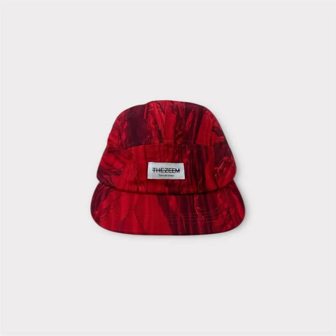 [새상품] 더짐 레드 마블 패턴 캠프캡 (1661) 상품이미지1