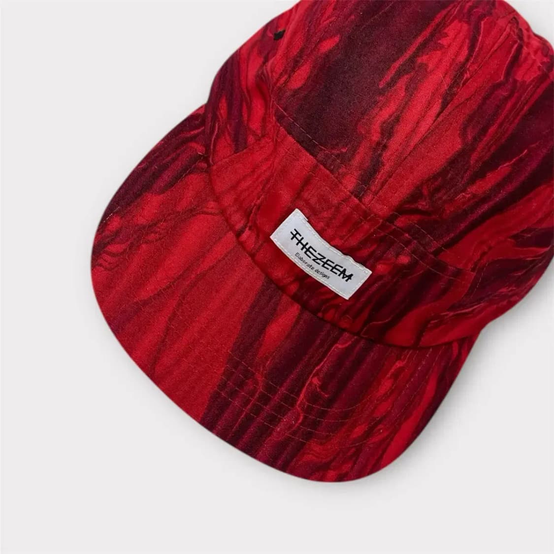 [새상품] 더짐 레드 마블 패턴 캠프캡 (1661) 상품이미지8