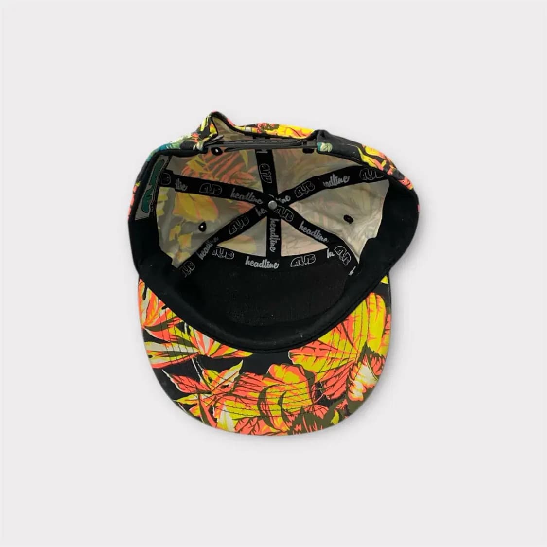 AUB Headline 로고 하와이안 스냅백 (1673) 상품이미지7