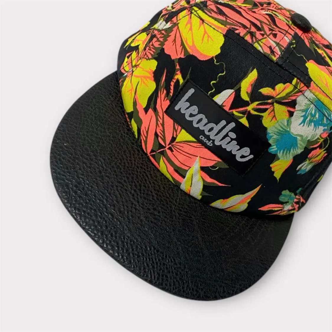 AUB Headline 로고 하와이안 스냅백 (1673) 상품이미지8