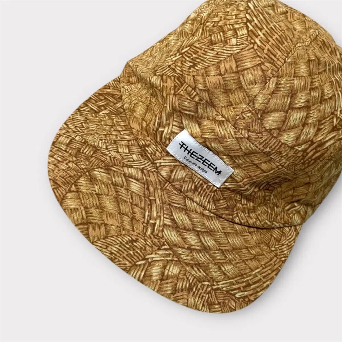 [새상품] 더짐 라탄 패턴 캠프캡 베이지 (1676) 상품이미지8