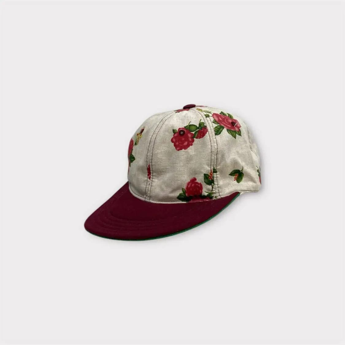 [새상품] 모카 소프트바이저 베이스볼캡 로즈 버건디 (1710) 상품이미지2