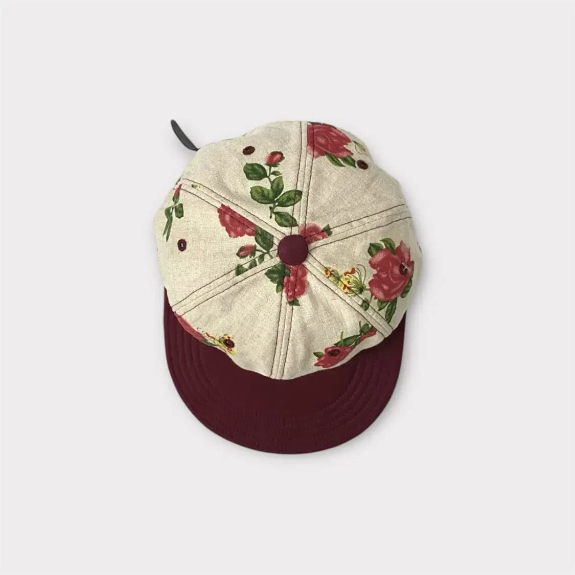 [새상품] 모카 소프트바이저 베이스볼캡 로즈 버건디 (1710) 상품이미지6