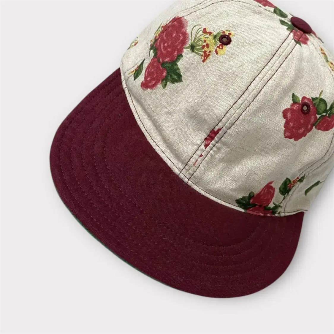 [새상품] 모카 소프트바이저 베이스볼캡 로즈 버건디 (1710) 상품이미지8