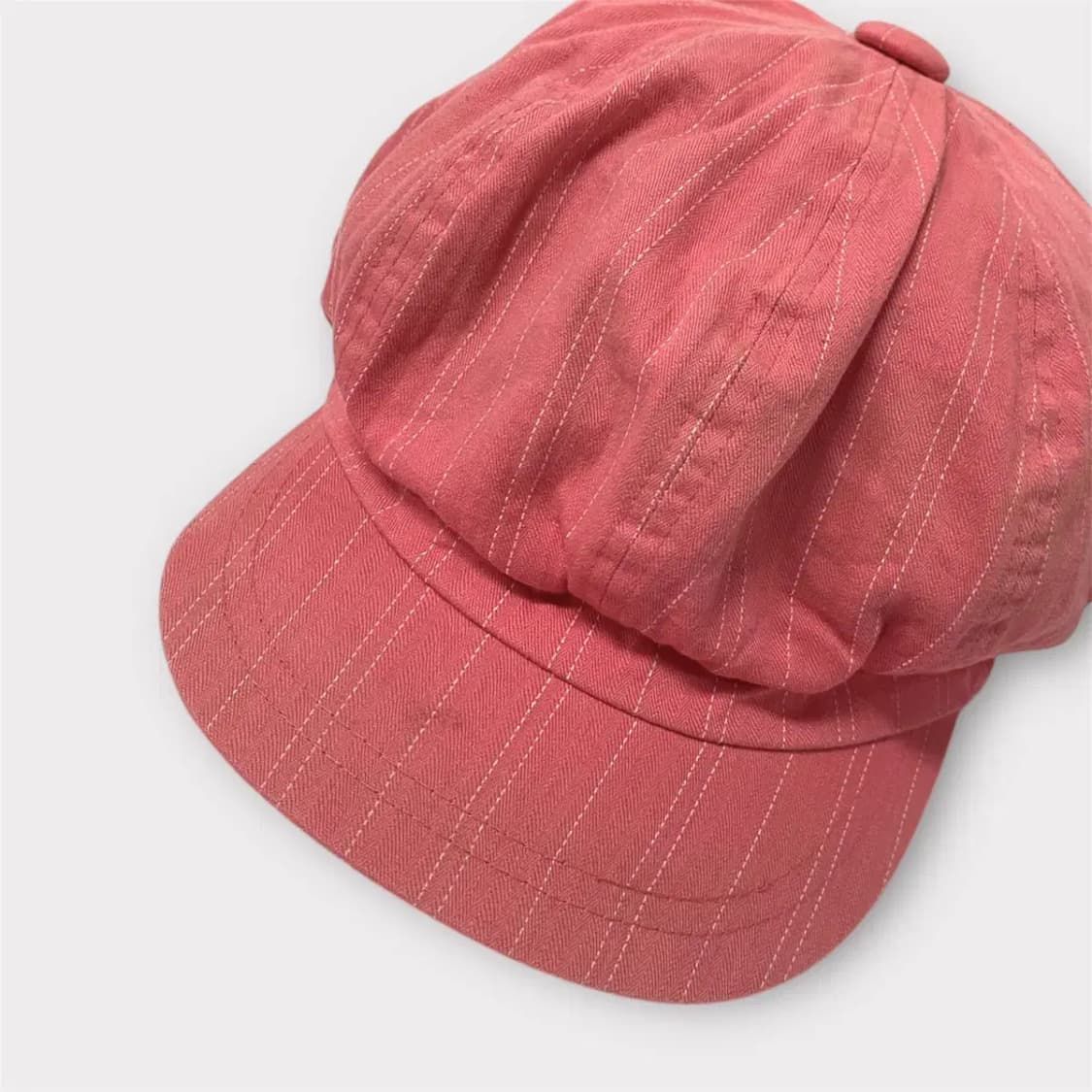 빈티지 스트라이프 뉴스보이캡 코랄 (1712) 상품이미지8