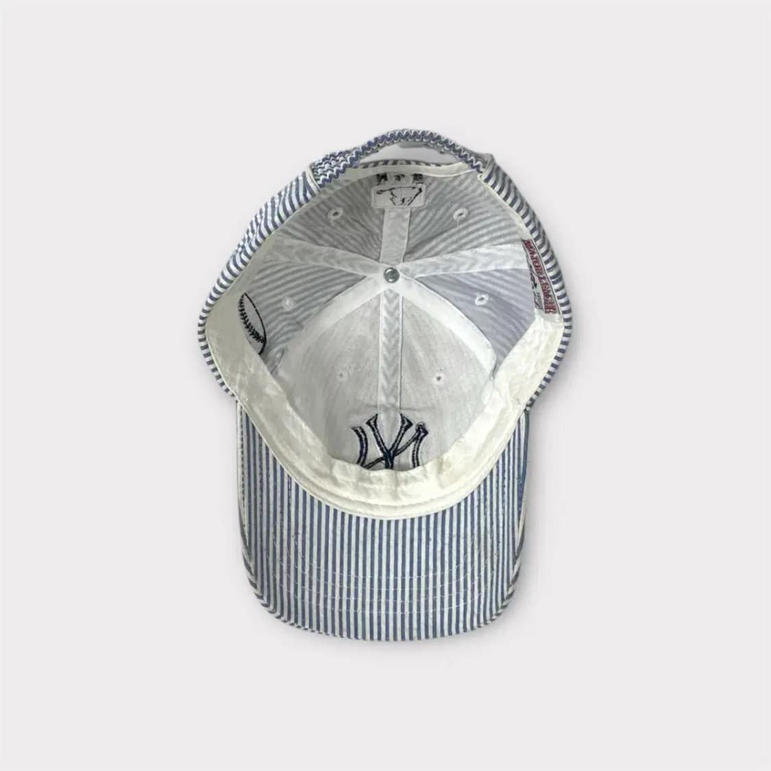 MLB 뉴욕 양키스 스트라이프 볼캡 (1718) 상품이미지7