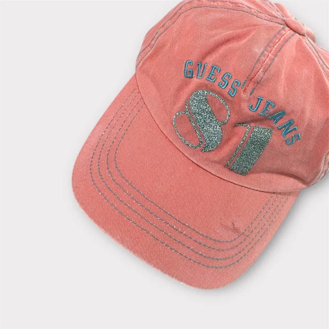 빈티지 GUESS JEANS 81 로고 볼캡 (1730) 상품이미지8