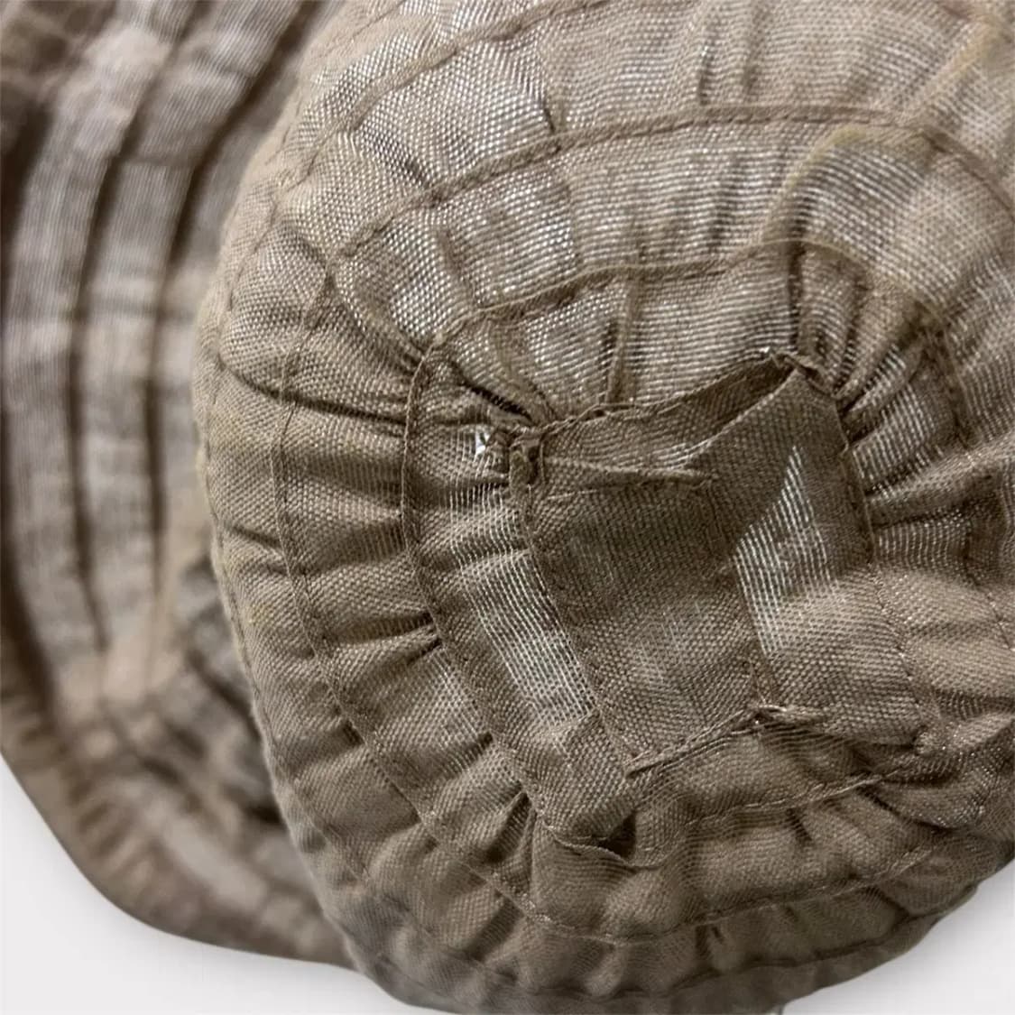 리본 포인트 베이지 와이어 챙모자 (1737) 상품이미지8