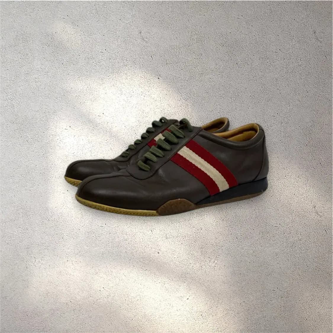 [255] 발리 브라운 가죽 스니커즈 (No.491) 상품이미지1