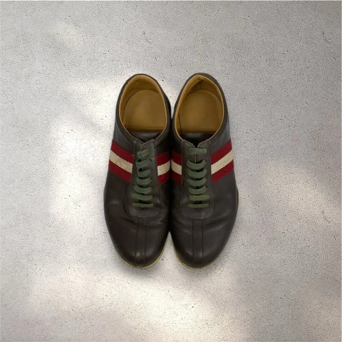 [255] 발리 브라운 가죽 스니커즈 (No.491) 상품이미지2