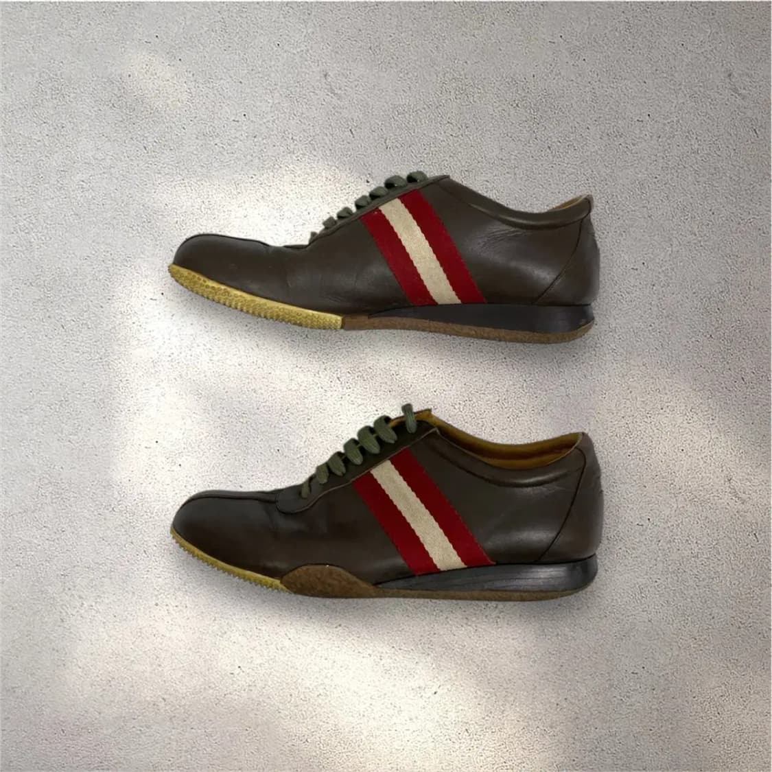 [255] 발리 브라운 가죽 스니커즈 (No.491) 상품이미지7