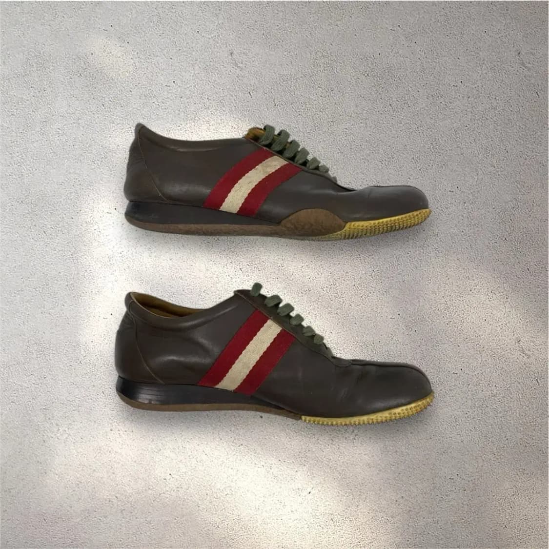 [255] 발리 브라운 가죽 스니커즈 (No.491) 상품이미지8